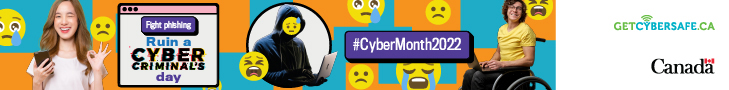 Ruin a cyber criminal's day Fight phishing #CyberMonth2022